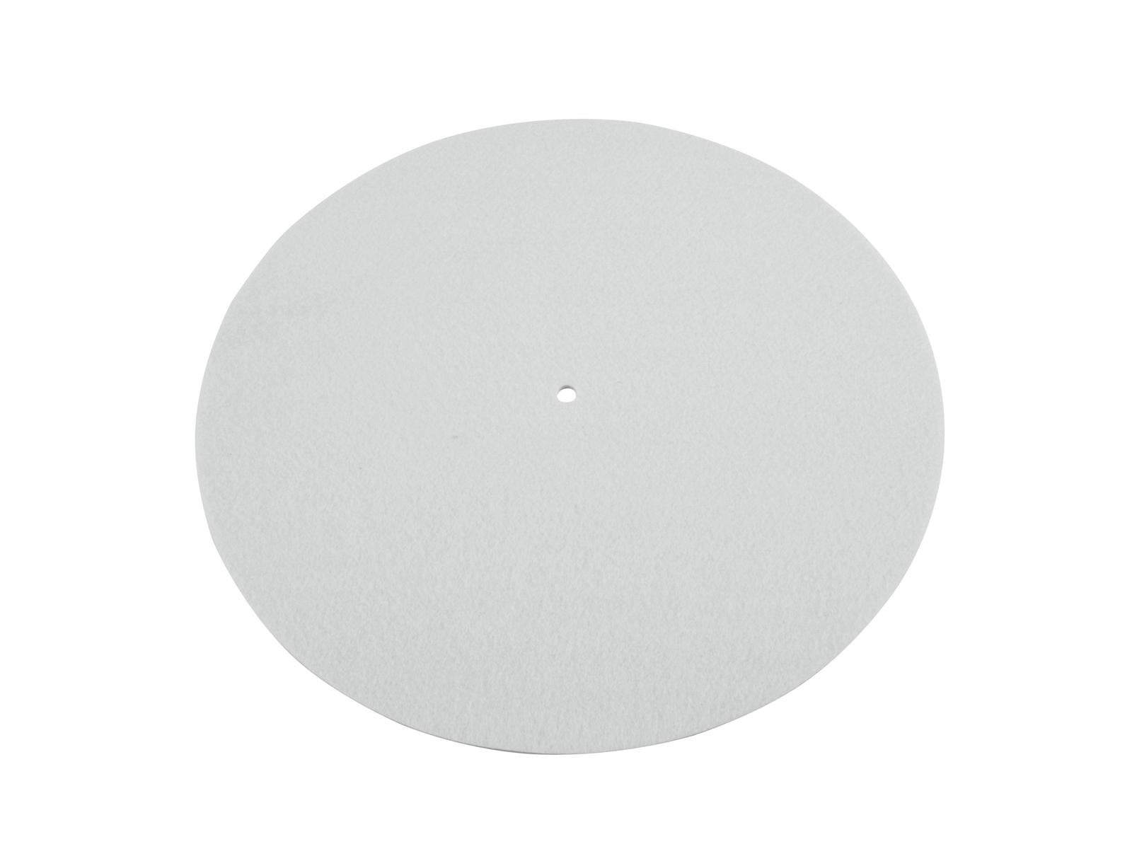 Omnitronic Slipmat White Patinador para Giradiscos Slipmat white
