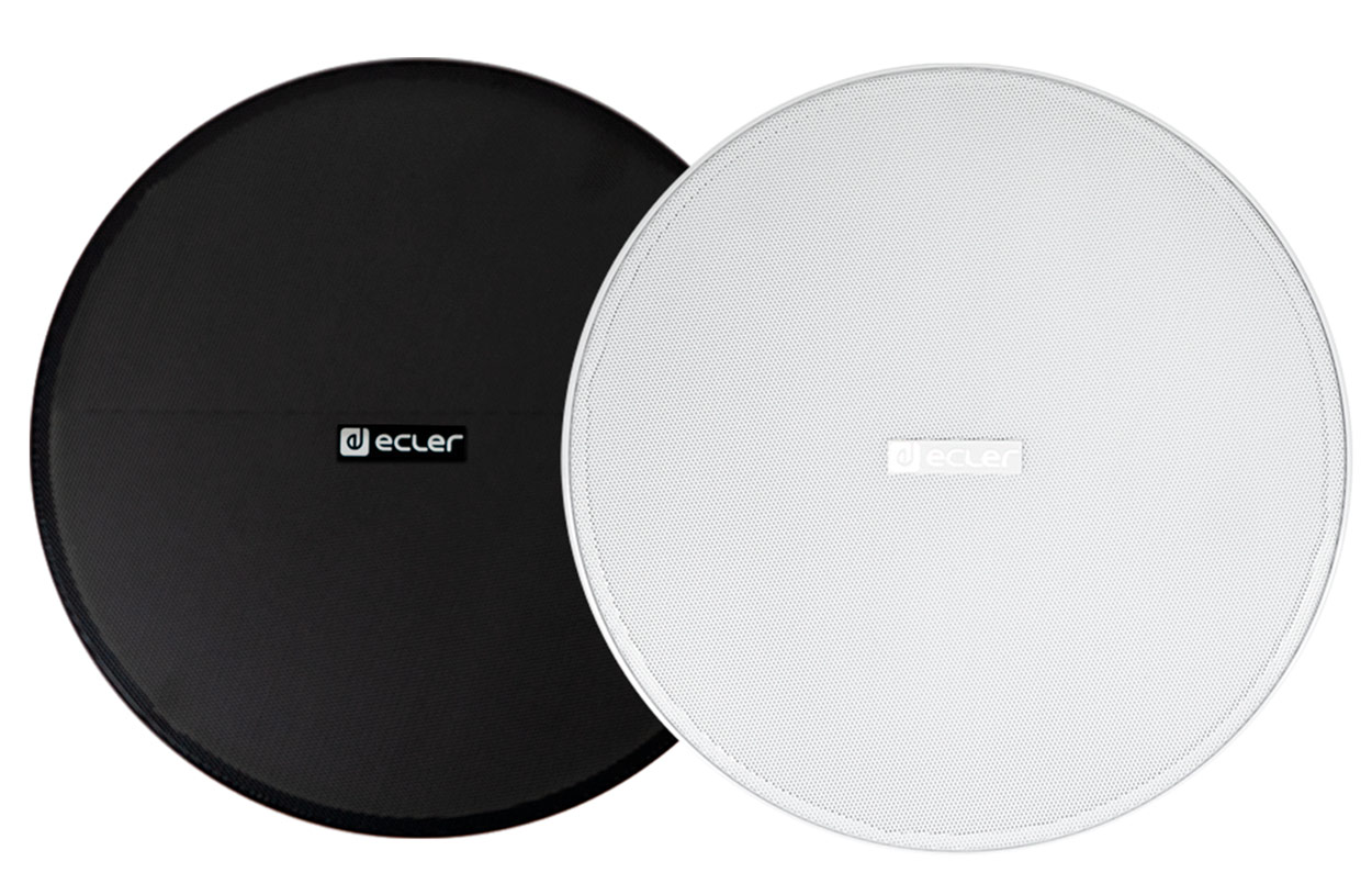 Ecler Kit Rejilla Redonda de 6" VIC Blanco (2 Unidades) AVICRG6-WHT
