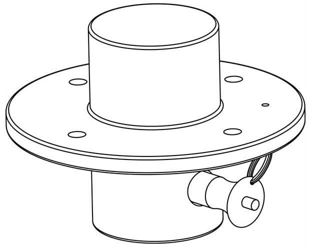 Axiom KPAX265 Soporte de Poste KPAX265