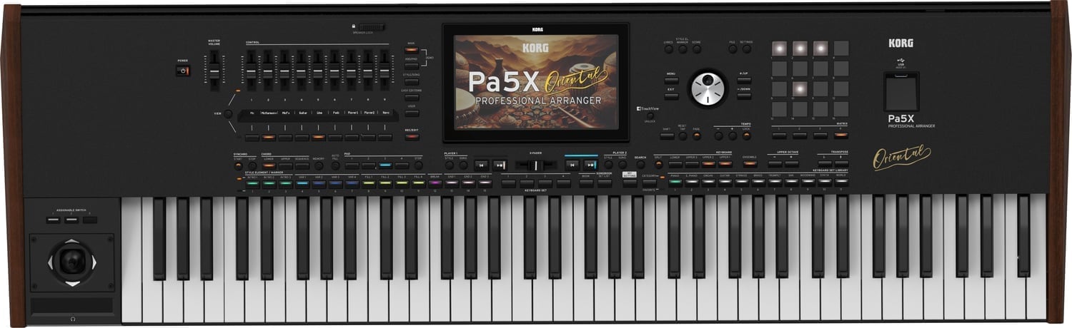 Korg PA5X-76 Orienta lTeclado Acompañamiento PA5X OR-76