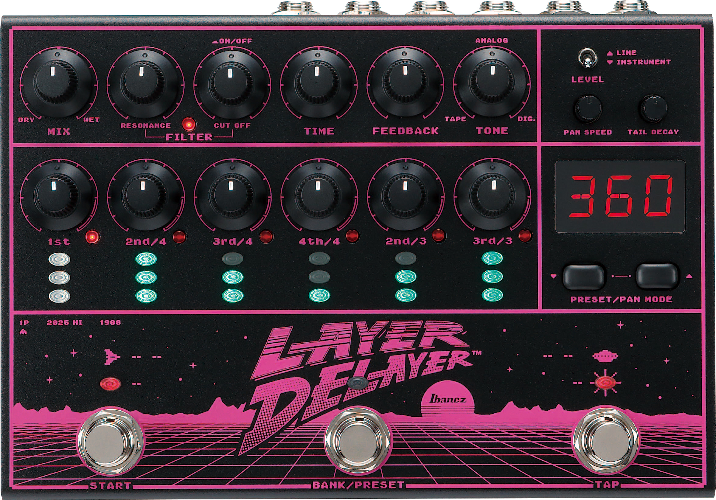 Ibanez LD303 Pedal Delay LD303