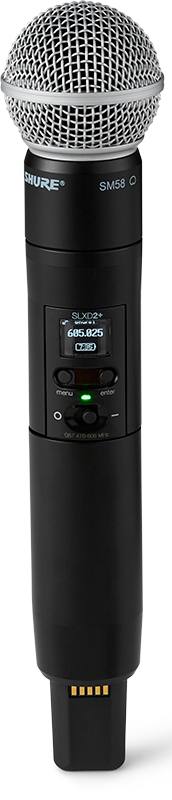 Shure SLXD2+/SM58 G65 SLXD2+/SM58 G65