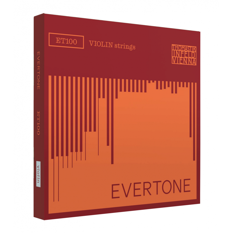 Thomastik Juego de cuerdas de violín Evertone Medium ACCVIET100
