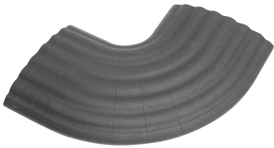 Defender OFFICE C GREY Curva de 90° gris para Pasacables 85160 de 4 Canales OFFICE C GREY