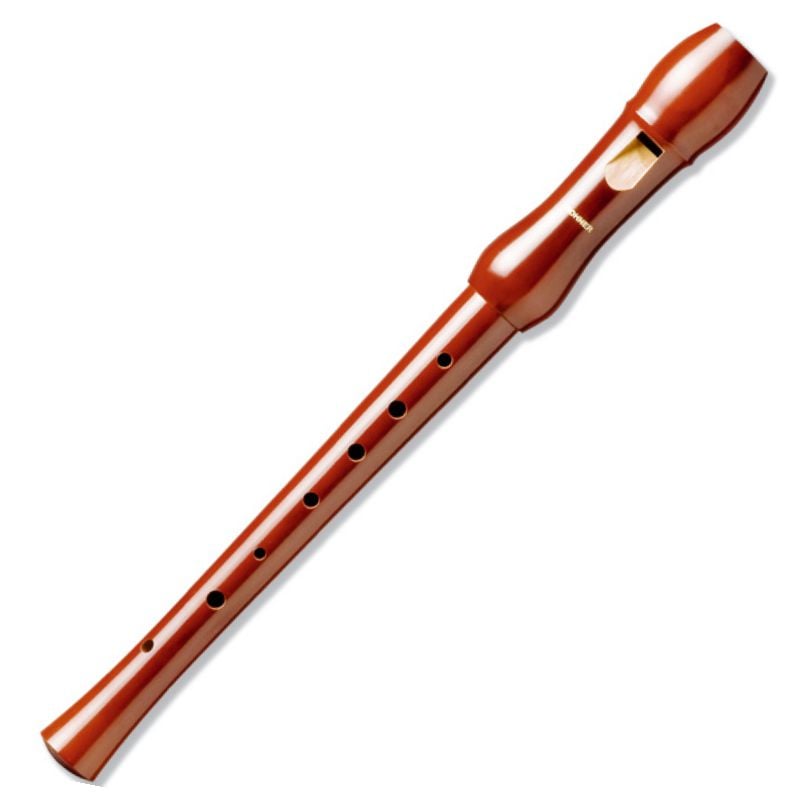 Hohner 9555 Flauta Madera Peral Digitación Alemana 2 piezas 9555