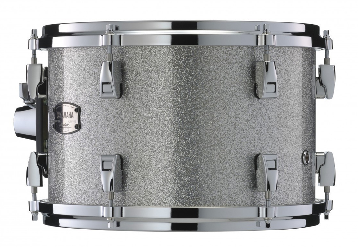 Yamaha AMT1208 SLS Absolute Hybrid Maple Silver Sparkle Tom para Batería AMT1208-SLS