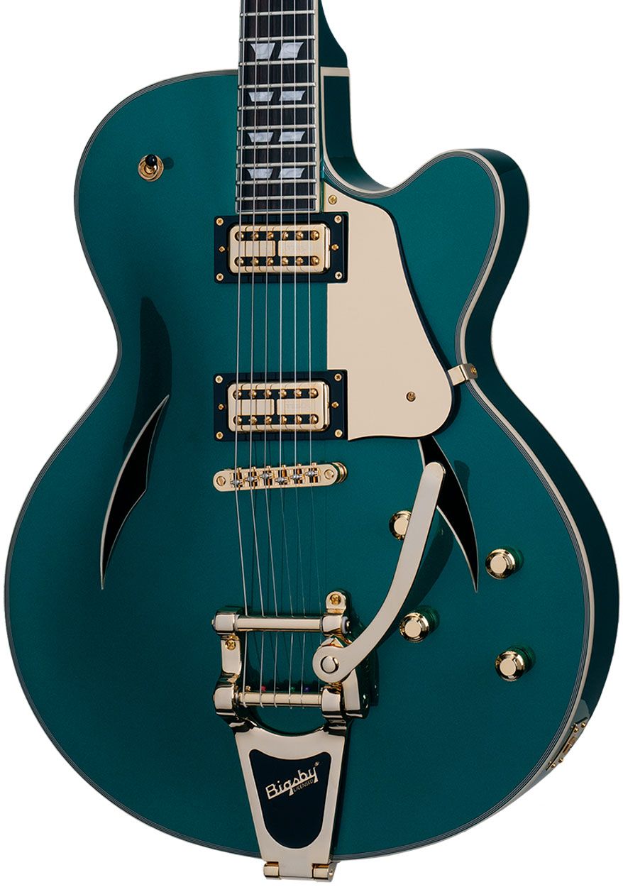 Schecter Coupe Dark Emerald. Guitarra Eléctrica COUPE DEG