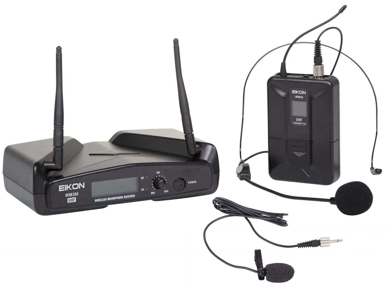 Eikon WM300H. Sistema Micrófono Inalámbrico de Diadema UHF WM300H