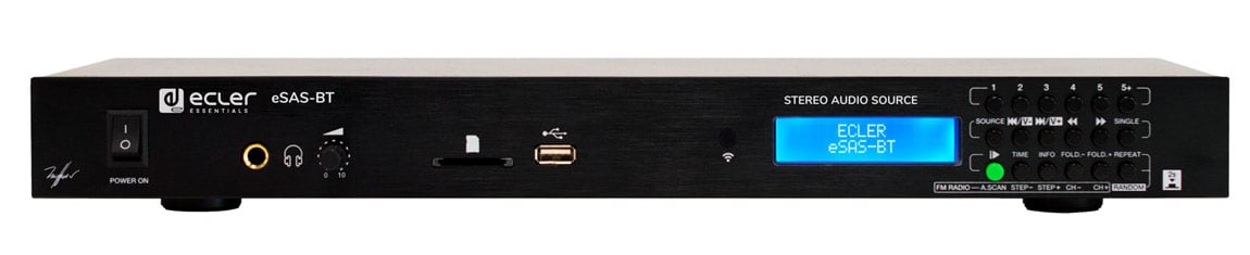 Ecler eSAS-BT Fuente de Audio Estéreo BT eSAS-BT