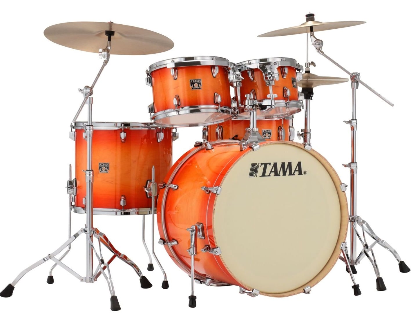 Tama CL52KR+H-TLB Superstar Classic Tangerine Laquer Burst Set Batería Acústica CL52KR+H-TLB