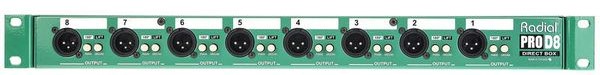 Radial Engineering Pro D8 DI Pasiva 8 Canales ProD8