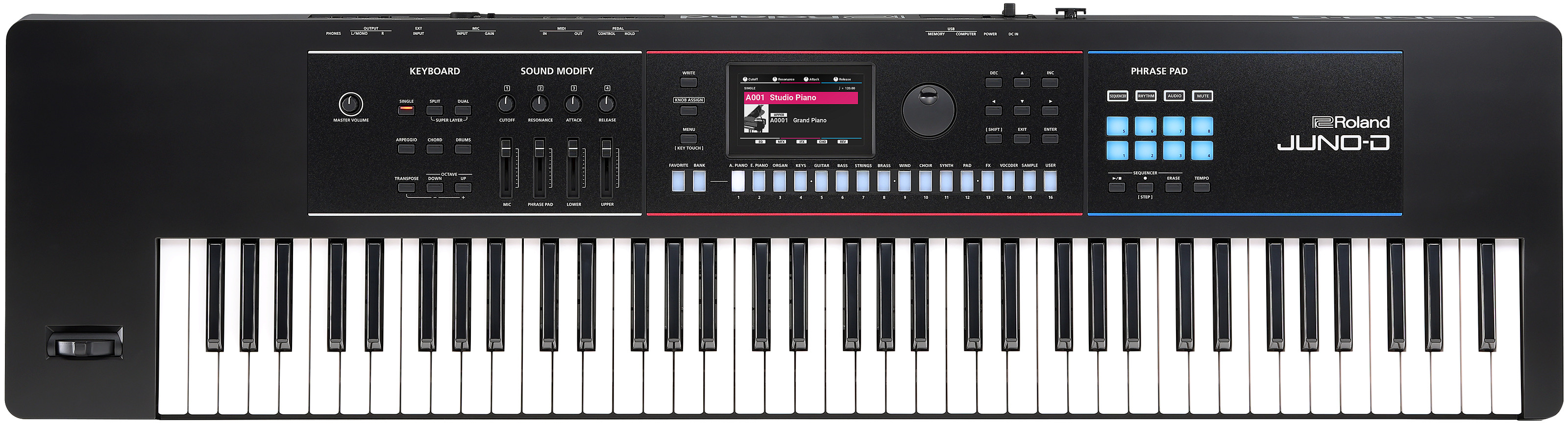 Roland JUNO D7 Sintetizador JUNO D7
