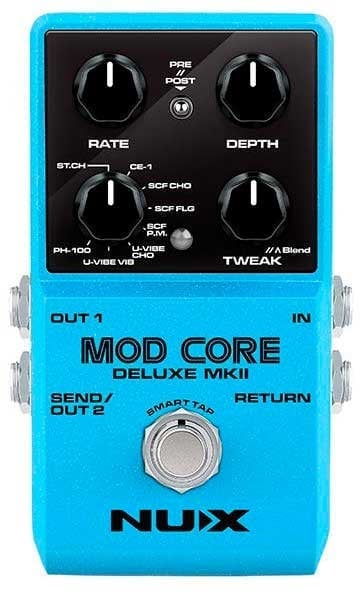 NUX Mod Core Deluxe MKII Pedal Chorus Guitarra Mod Core Deluxe Mkii