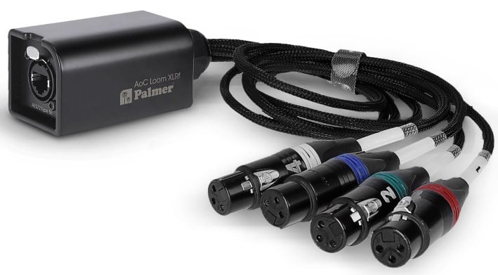 Palmer AoC Loom XLRf Cable Adaptador Multipar Audio etherCon AoC Loom XLRf - Cable adaptador multipar Audio ove