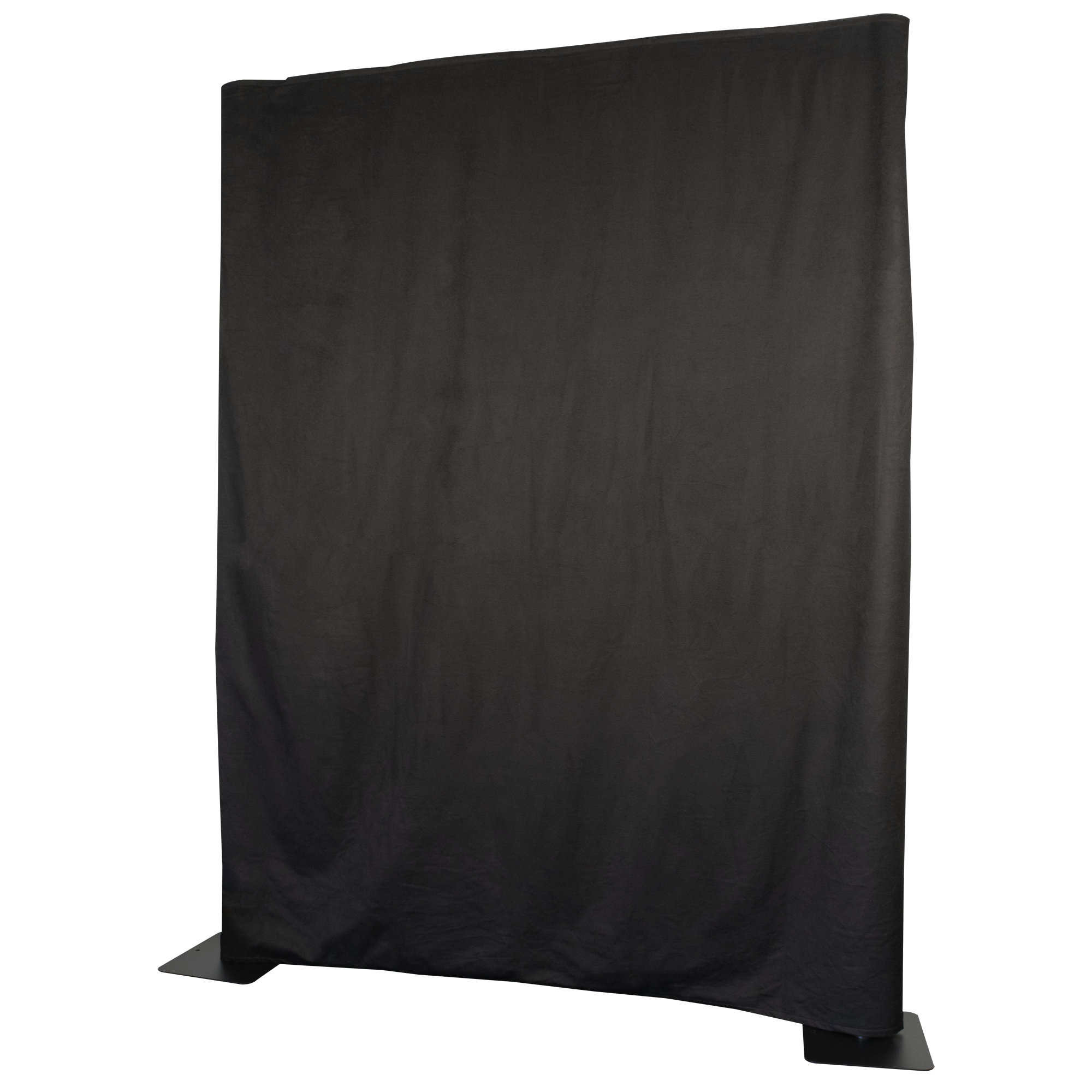 WENTEX Telón P&D Molton 300 g/m² De color negro - 400 x 300 cm (anchura x al 89893