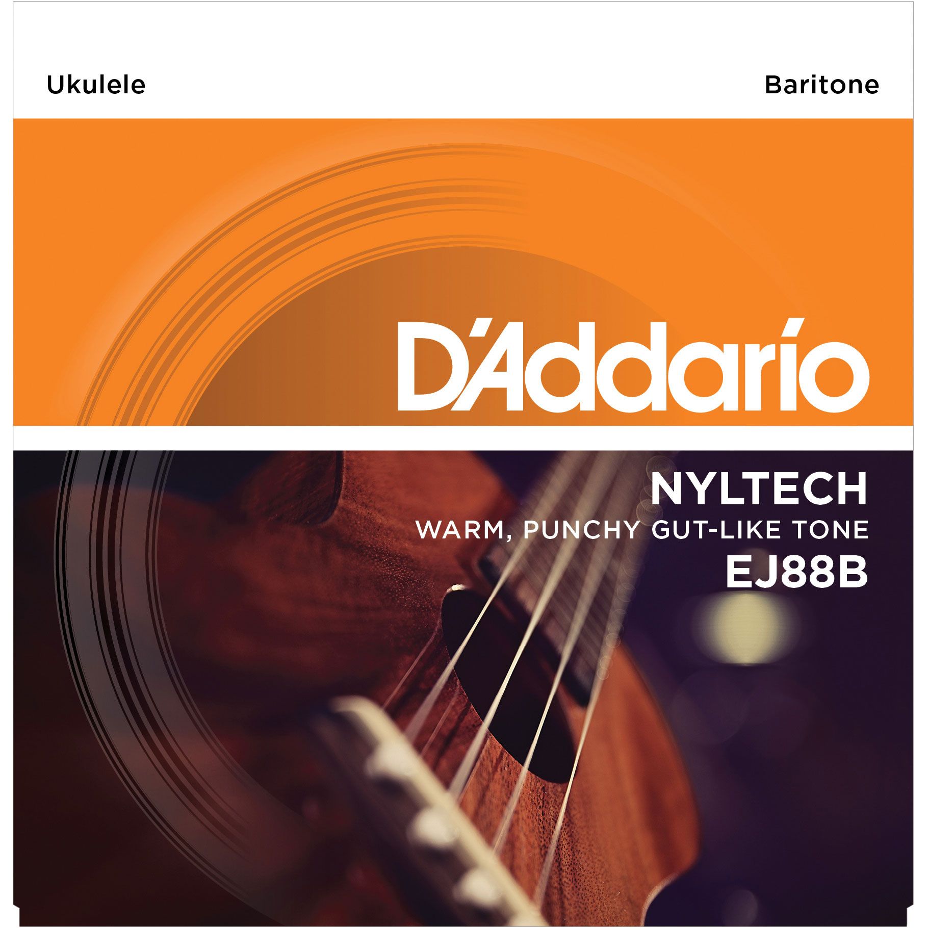 D´addario EJ88B Nyltech Baritone para ukeleles EJ88B