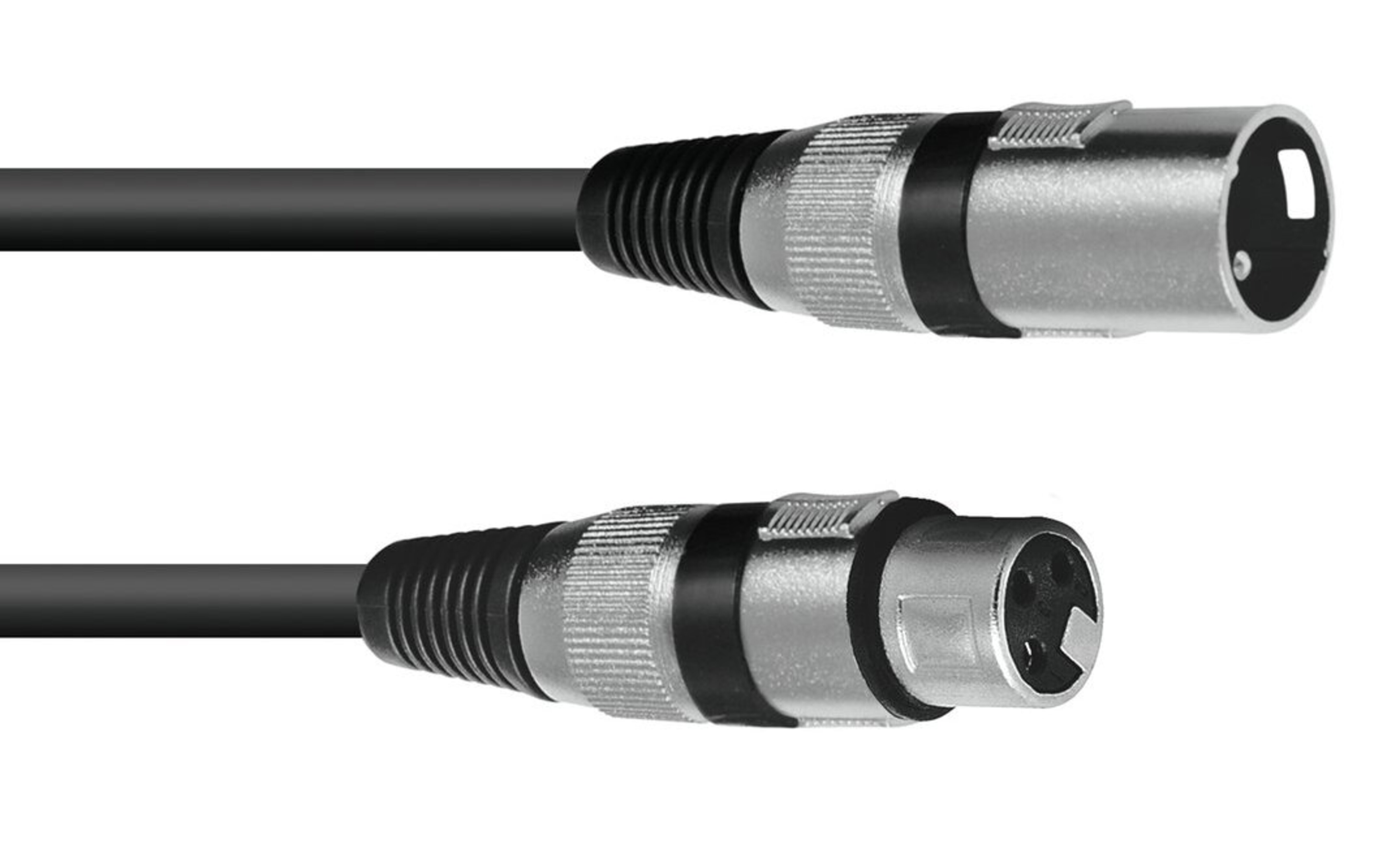 Omnitronic Cable XLR 3 Pines 0.5m Negro Cable XLR 3 Pines 0.5m Negro