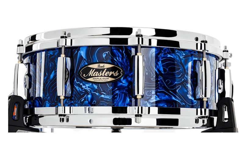 Pearl PPSMMGC1465SC-418 Maple Gun Custom Blue Abalone Caja de Batería Pearl PPSMMGC1465SC-418 Maple Gun Custom Blue Abal
