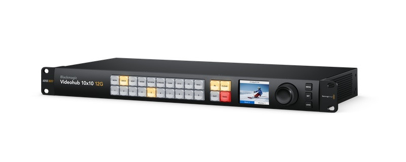 Blackmagic VHUBSMAS12G010010 Videohub 10x10 12G VHUBSMAS12G010010