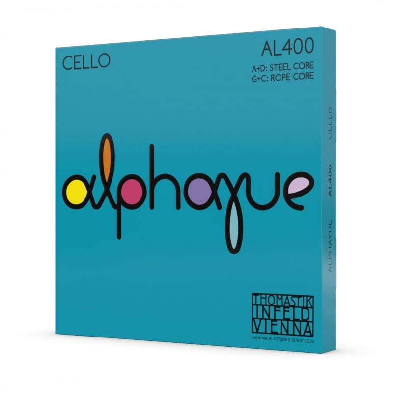 Thomastik Juego de cuerdas de cello  Alphayue Medium ACCOCEAL44J