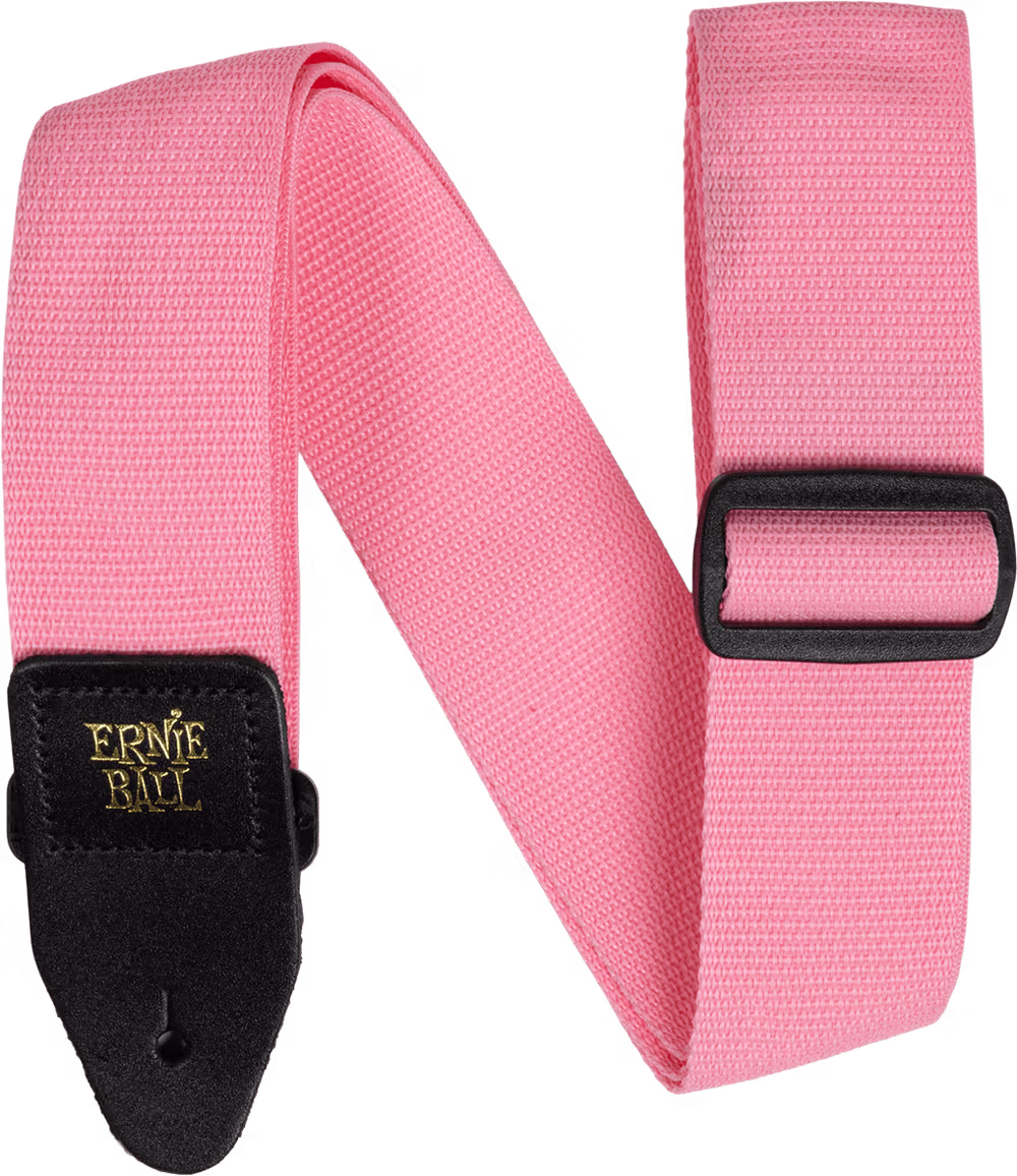 ERNIE BALL Correa Eb Guit/ Bajo Polypro - Rosa AEB5376