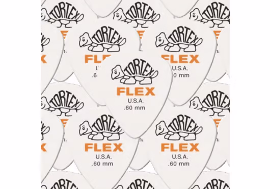 Dunlop Pack 72 Unidades Tortex Flex / Standard - 0,60Mm ADU428R60