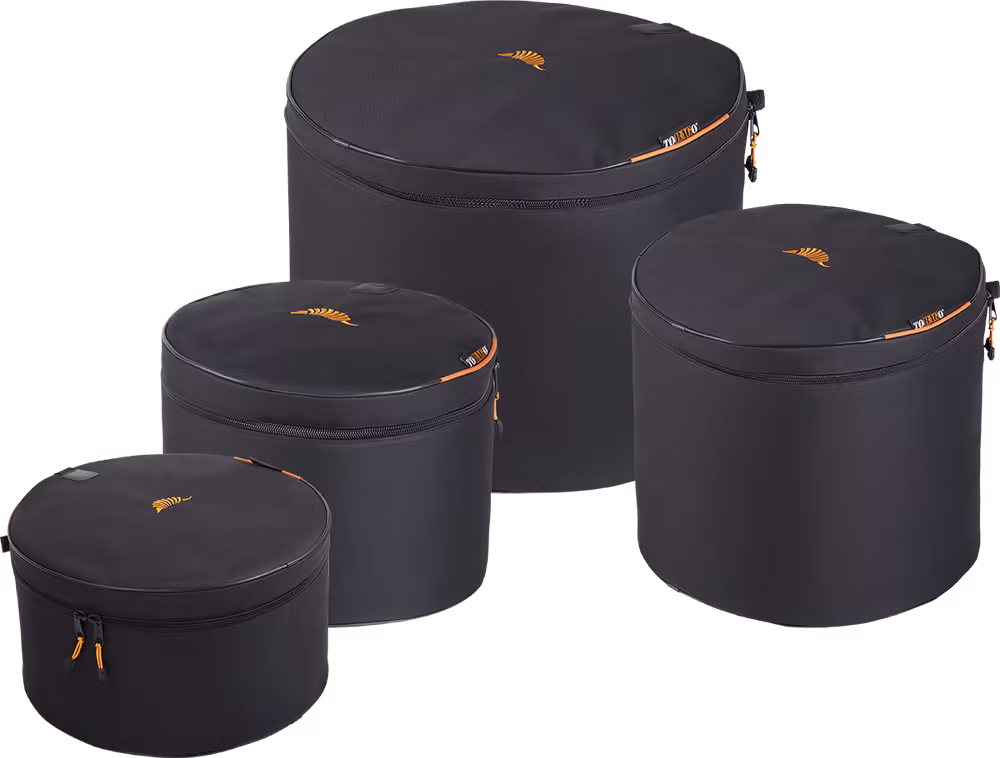 TOBAGO HTOAPJT18 Kit Batería Jazz 12\" 14\" 18\" / 14 X 5,5\" HTOAPJT18