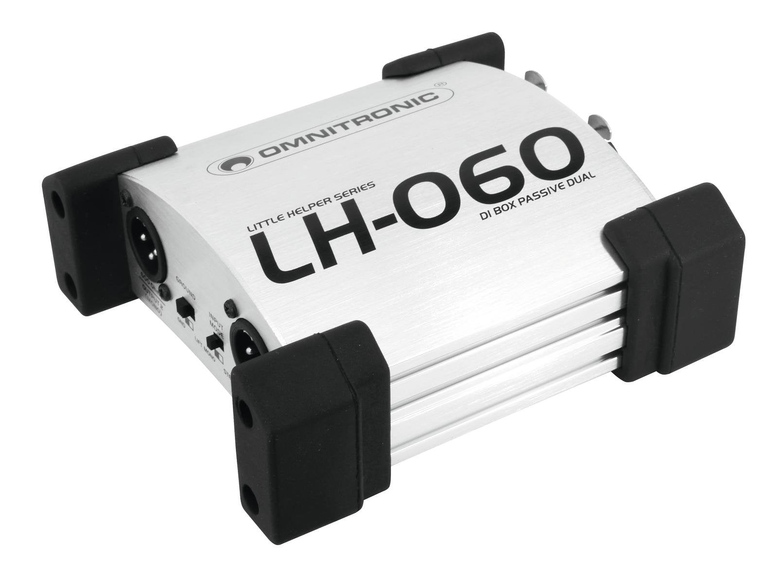 Omnitronic LH-060 PRO Caja de Inyección Pasiva Dual LH-060 PRO