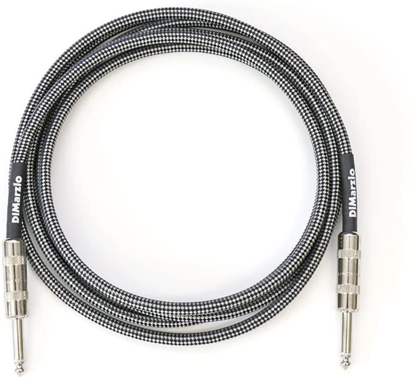 DiMarzio EP1715 Cable de Instrumento Black-Grey 4,5 Metros EP1715SSBKGY