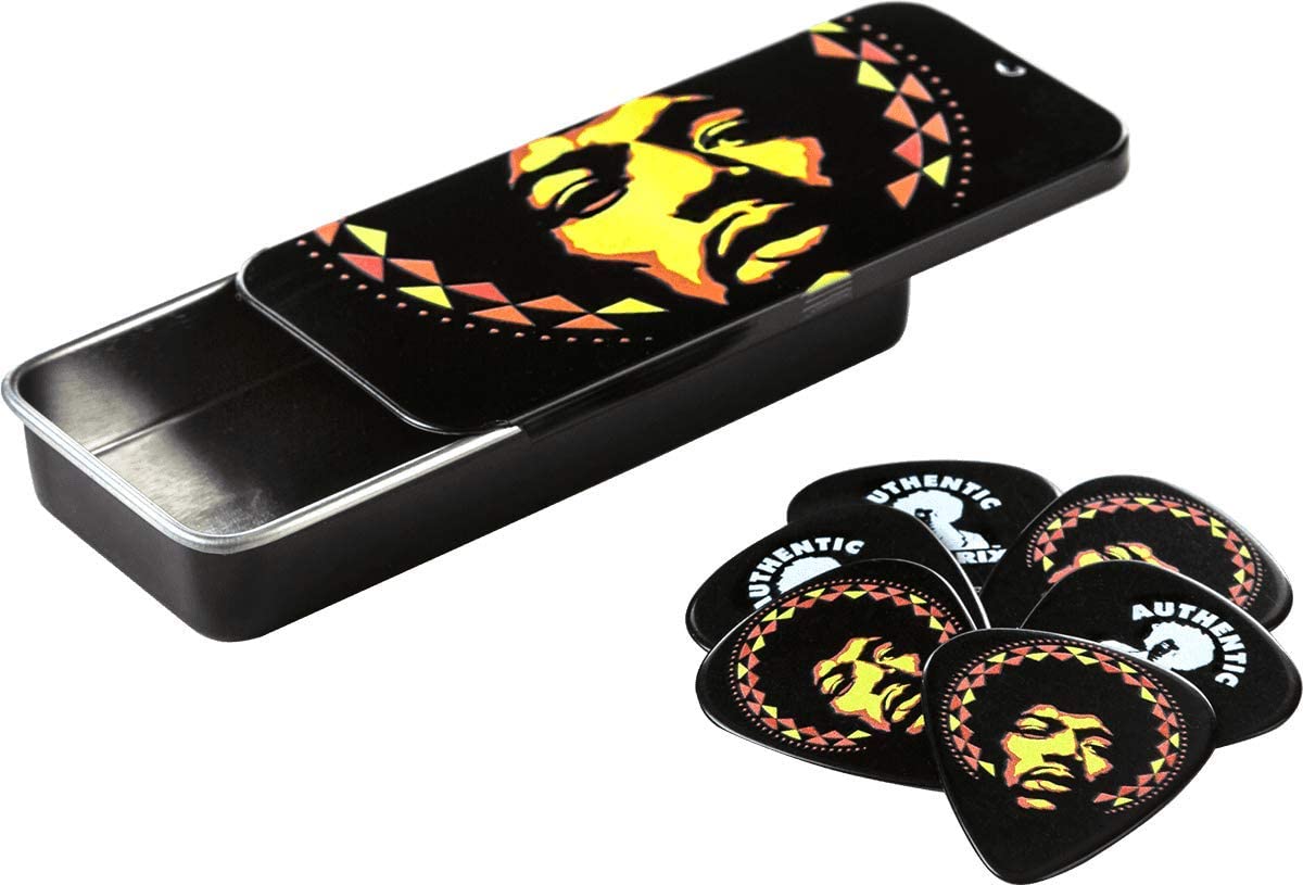 Dunlop Bote Jimi Hendrix Aura Mandala Pack de 6 Un. JHPT16H