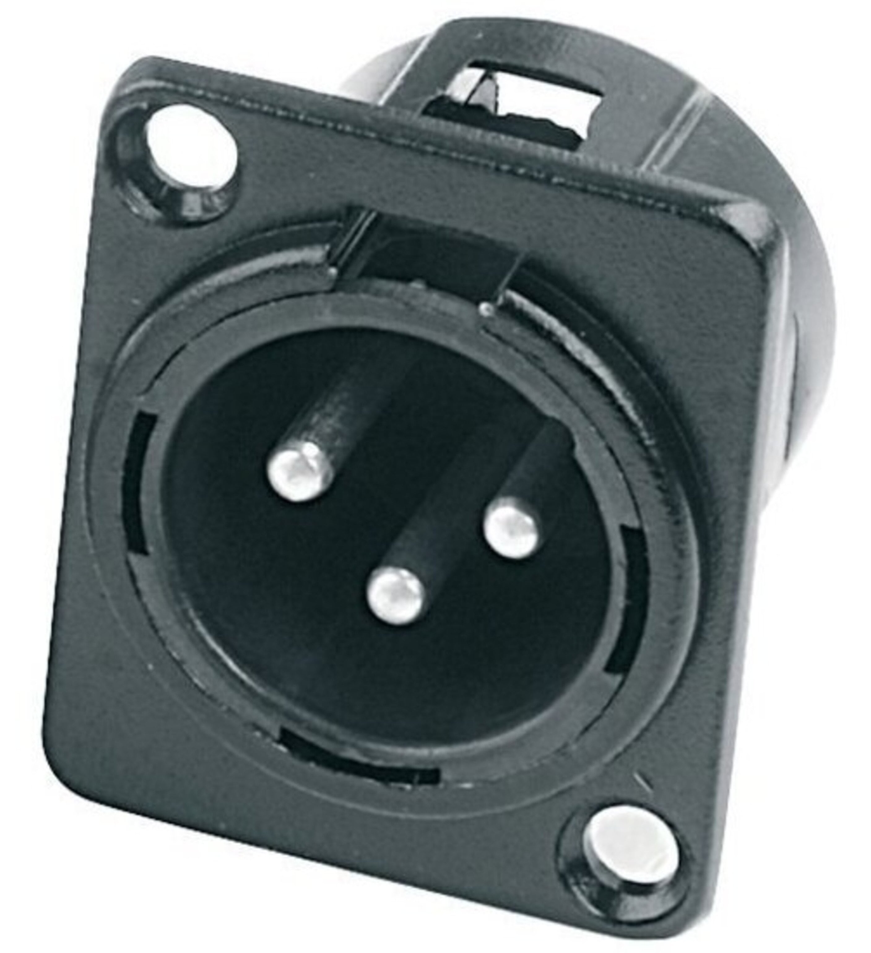 Gewa Conector Toma XLR Macho Ebony Toma XLR Macho Ebony