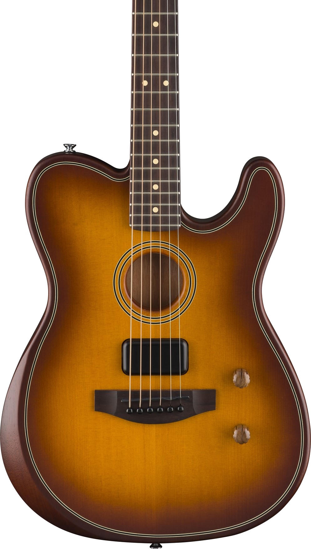 Fender Acoustasonic Standard Telecaster Honey Burst Guitarra Electroacústica Acoustasonic Standard Telecaster Honey Burst