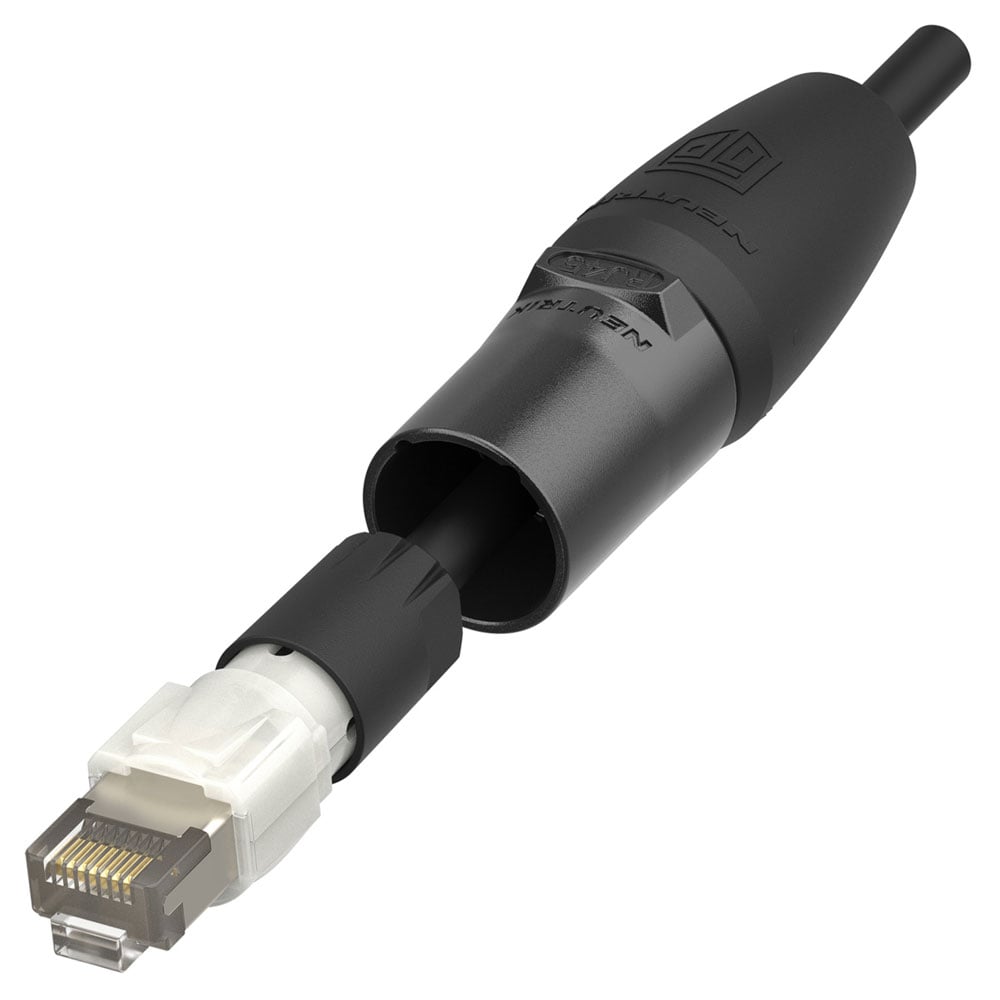 Neutrik NE8MXR-B-TOP EtherCON Housing / Retractable NE8MXR-B-TOP