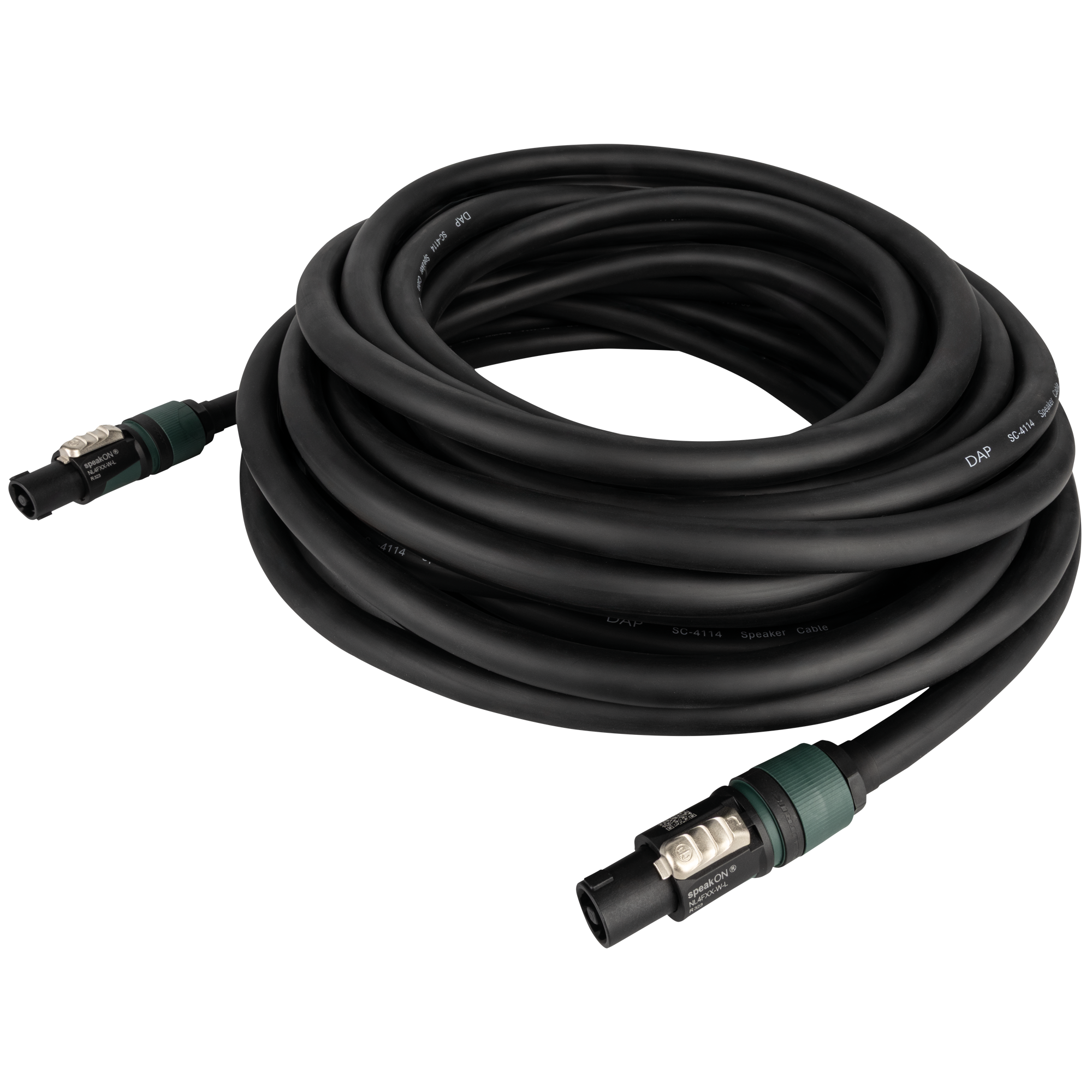 DAP Audio FSN15 - speakON NL4 to speakON NL4 - 4x 4 mm - Neutrik 20 m FSN1520