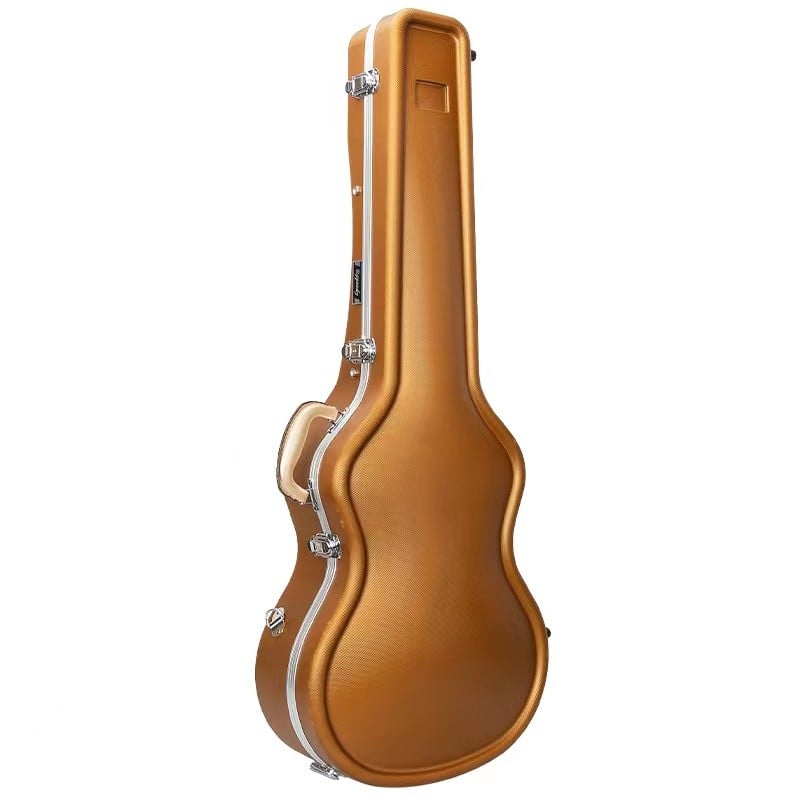 Rapsody Estuche de guitarra clásica ABS Protect Gold Dorado ACEGCRAPRDAU