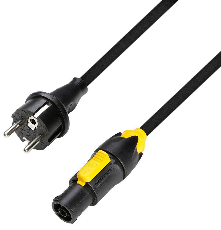 Adam Hall Cables 8101 TCON 0150 Cable eléctrico CEE 7/7 - Powercon True1 1,5 mm² 1,5 m null