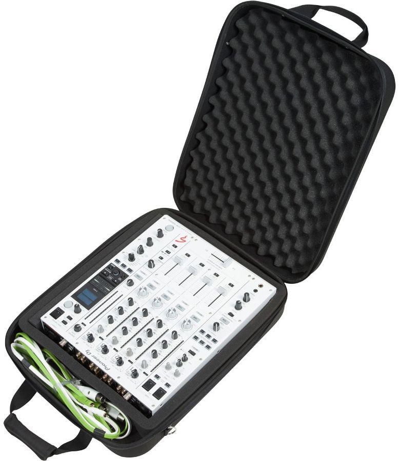Walkasse W-CDM120 Maleta DJ ligera a prueba de golpes de EVA para Mixer y Compact Disc DJ. W-CDM120