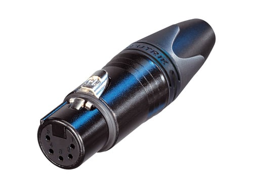 Neutrik NC5 FXX-BAG Conector XLR hembra 5 Pines NC5FXX-BAG XLR