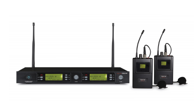 Fonestar MSH-892-570 Micrófono Inalámbrico Doble Petaca UHF MSH-892-570