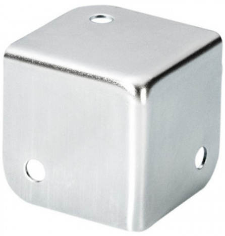Adam Hall Hardware 4000 - Cantonera Cuadrada Pequeña 4000