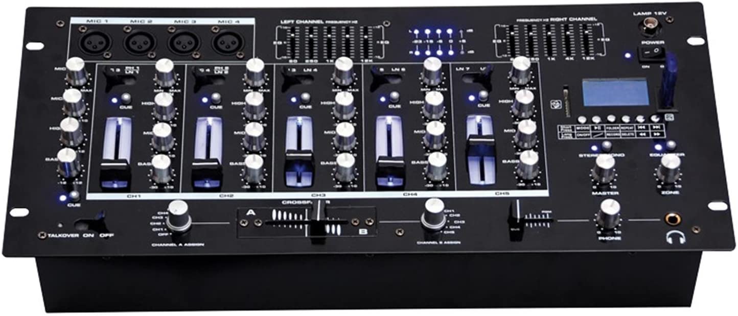 BST ACTIV218 Mezclador Dj de 6 Canales ACTIV-218