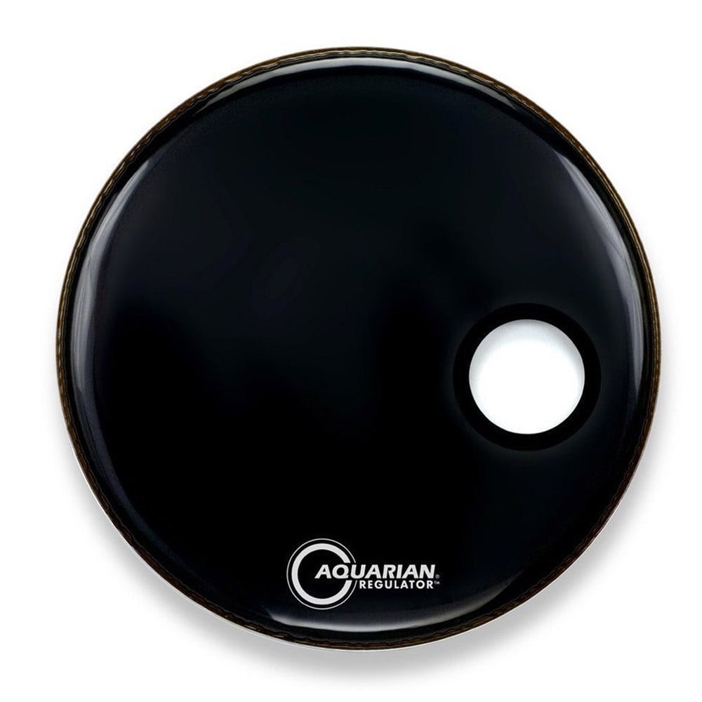Aquarian Drumheads RSM24BK Regulator 24 Pulgadas Parche Bombo RSM24BK