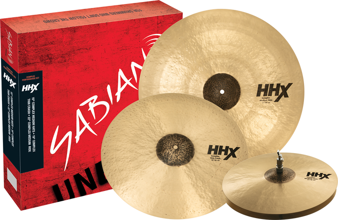 Sabian 15005XCN HHX Complex Performance Set Platos 15005XCN