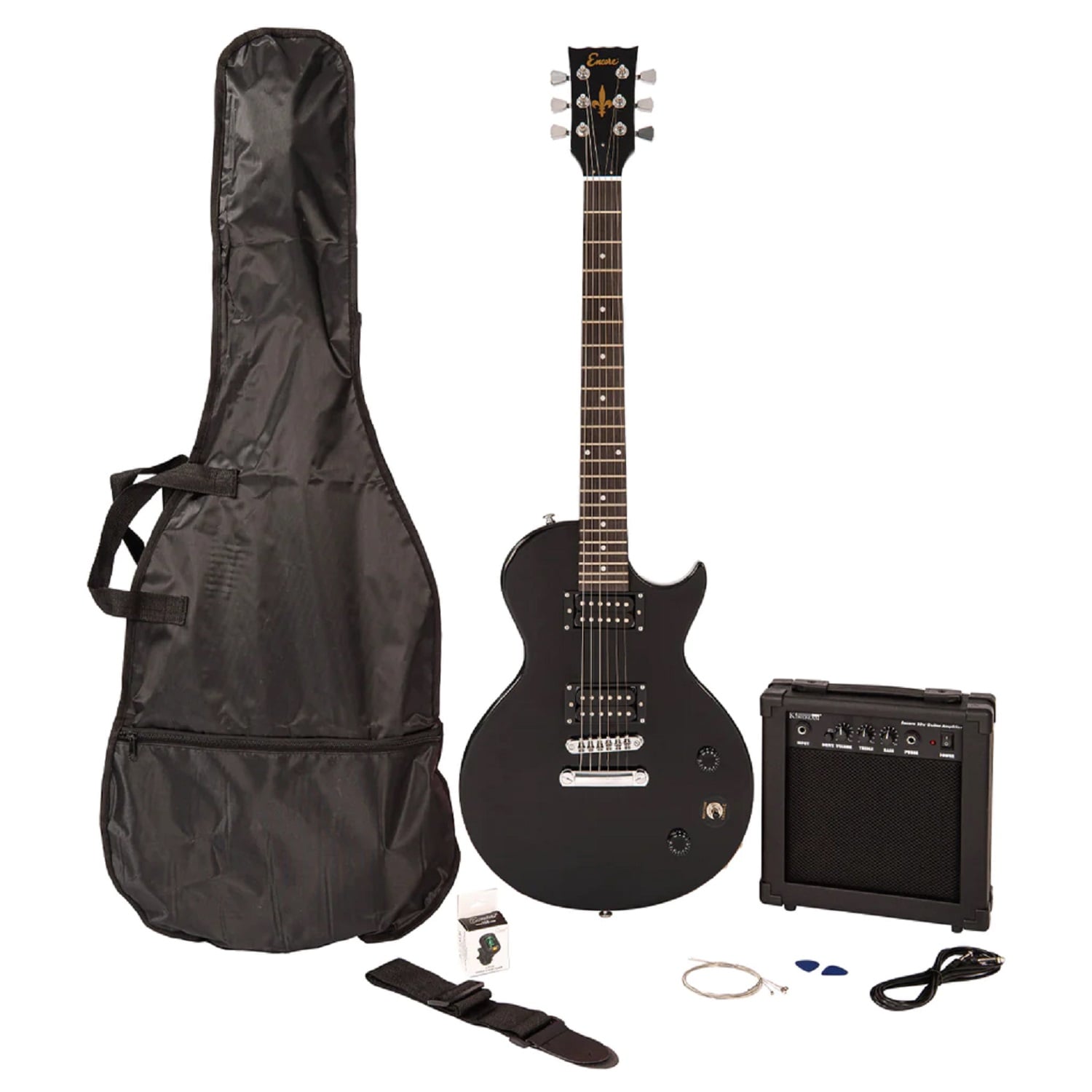 Encore E90BK Pak Guitarra Eléctrica E90 BLASTER ELECTRIC GUITAR PACK - GLOSS BLACK