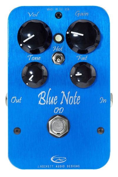 J Rocket Blue Note (Pro) Pedal Overdrive Blue Note (Pro)