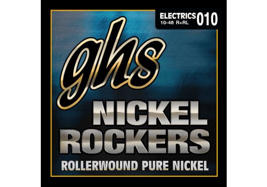GHS Juego Eléctrica Nickel Rockers R-Rl Light 10-46 CGHR-RL
