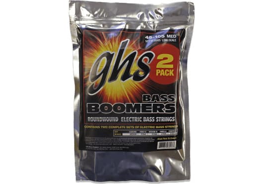 GHS Juego Bajo Boomers® Medium (Escala Larga) 45-105 (Pack 2) CGHM30452-SET