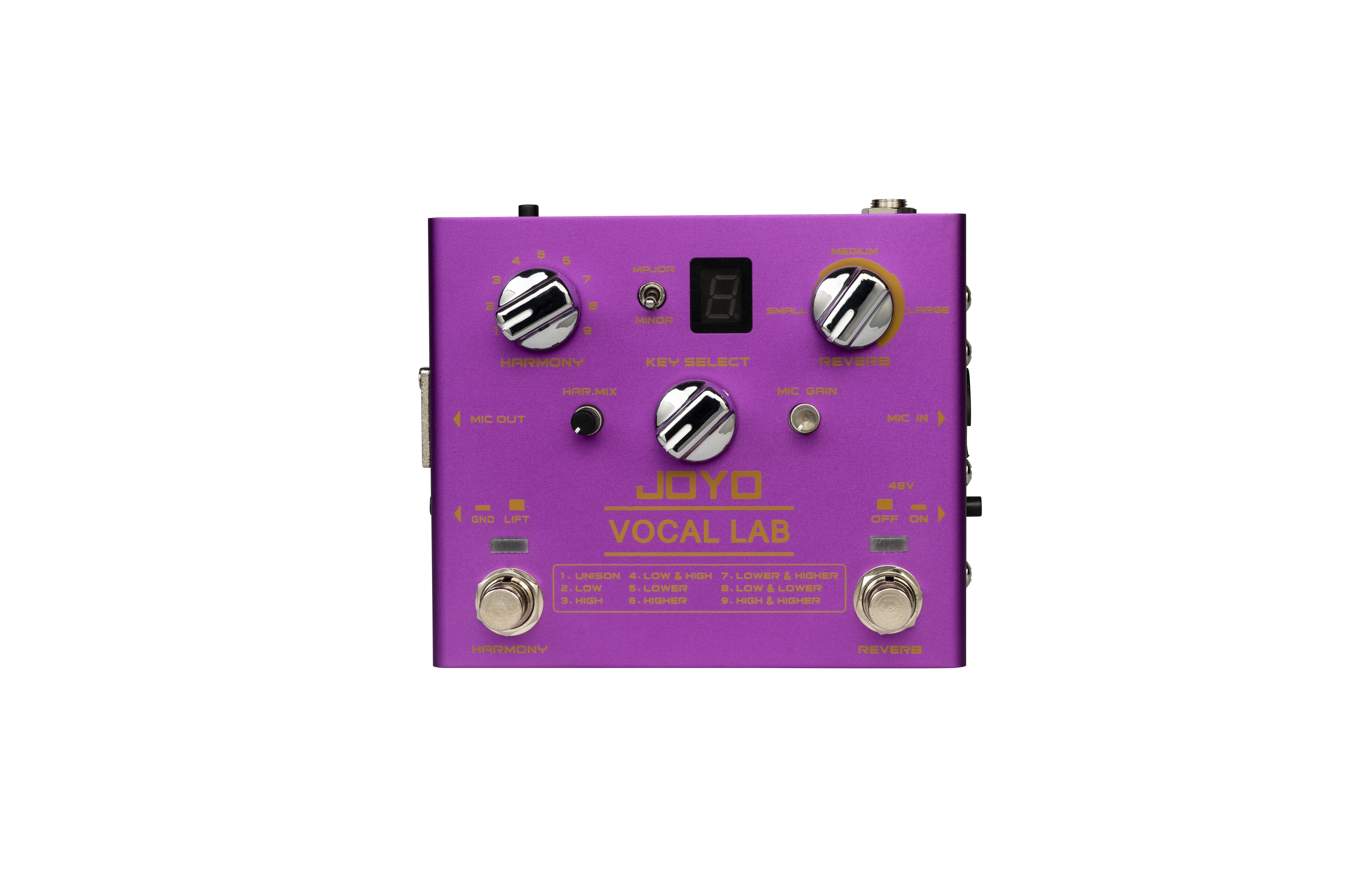 Joyo R-16 Pedal Serie R Para Voz Modelo Vocal Lab R-16