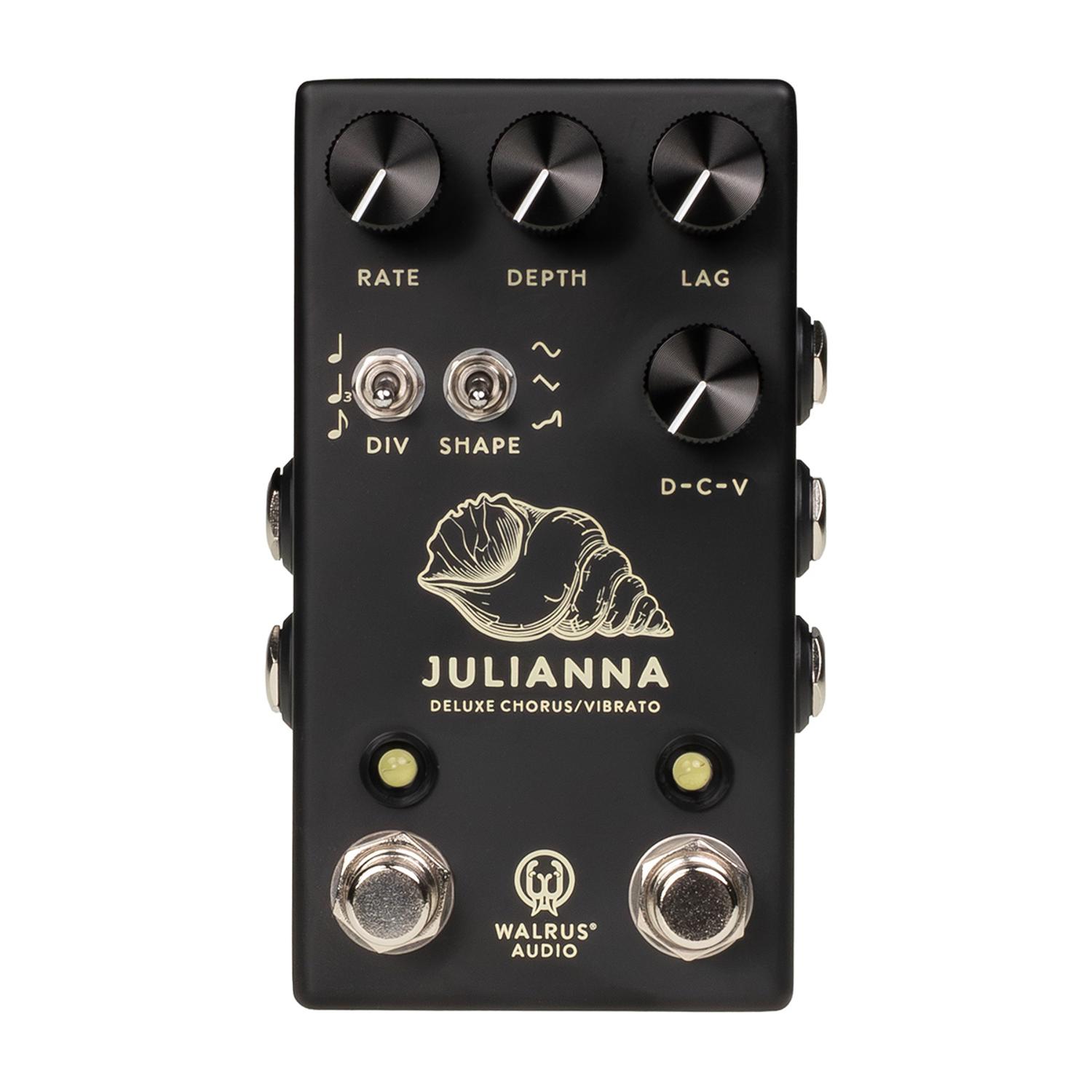 Walrus Audio Julianna (Black) Pedal Guitarra Walrus Audio Julianna (Black)