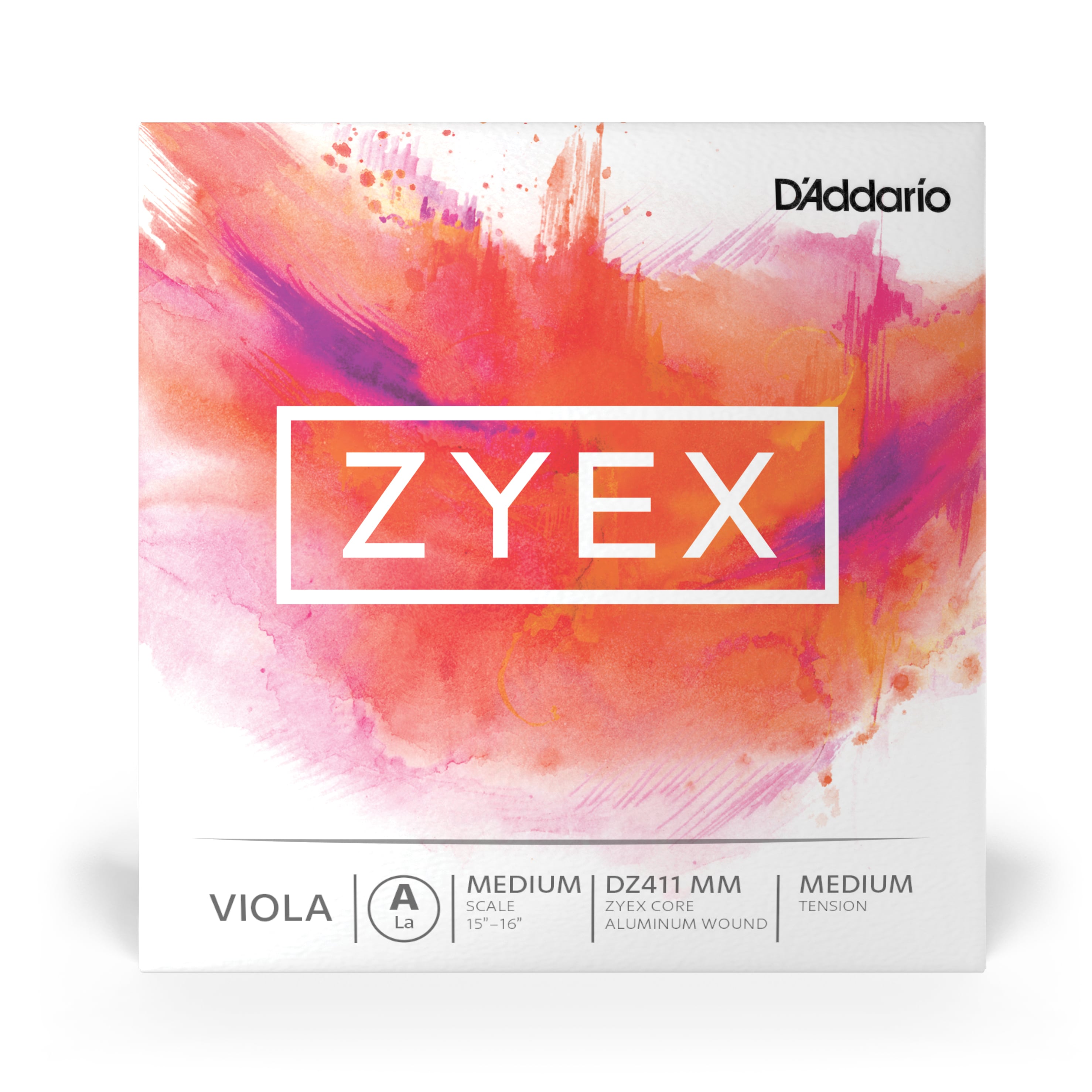 D´addario Zyex Viola A Medium Med DZ411 MM